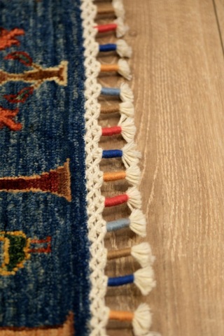 Şirvan Anatolia El Dokuma Yün Halı - Leh1170 Mavi