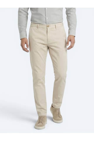 Kip Bej Kumaş Jogging Fit Casual Pantolon