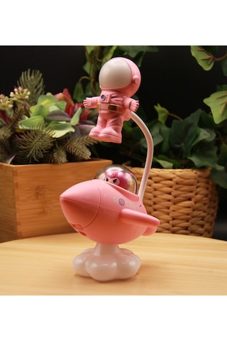 Kuromi Rocke Gece Lambası Şarjlı - Pembe Diğer