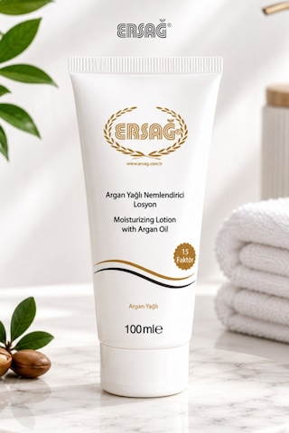 Ersağ  Argan Yağlı Nemlendirici Losyon 100 ML