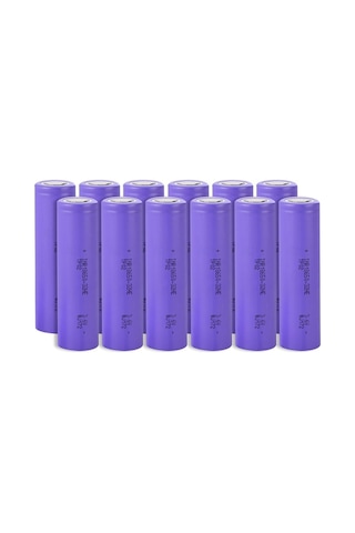 Tenpower Inr18650-32he - 3.7v 3200 Mah Li-ion Şarjlı Pil - 10a 12 Li Paket