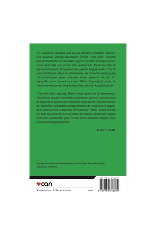 Can Yayınları - Babasız Evler - 9789750748899
