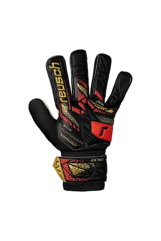 Reusch Attrakt Starter Solid Çocuk Kaleci Eldiveni 5572514-7075 Siyah - Kırmızı