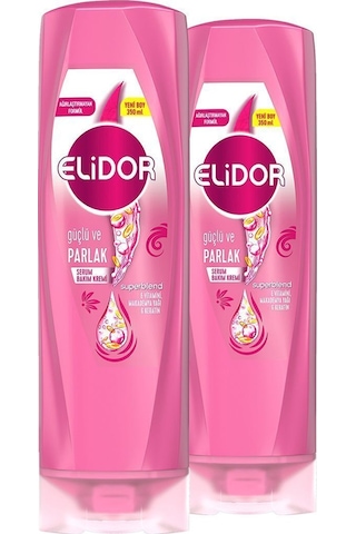 Elidor Güçlü ve Parlak Serum Saç Bakım Kremi 2 x 350 ML
