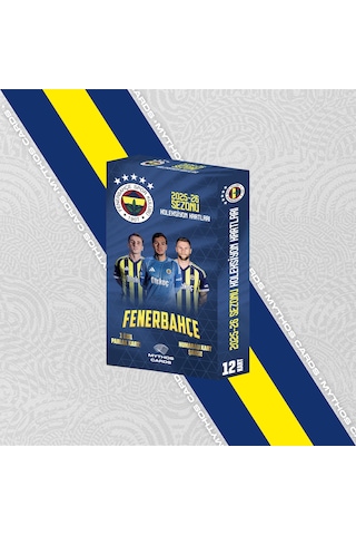 Fenerbahçe 2025-26 Sezon Kartları - Tam Kutu