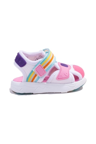 Vicco Flow Iı 332p24y202 Beyaz Pembe Ortopedik Günlük Kız Çocuk Spor Sandalet Beyaz