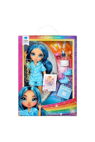 Rainbow High Jr High Pijama Partisi Bebekleri Skyler Blue 530947