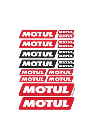 A4 18 Parça Sticker Çok Renkli