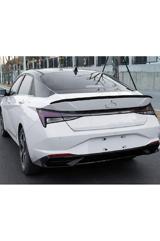 Hyundai Elantra İçin Uyumlu 2021+ Spoiler Piano Black
