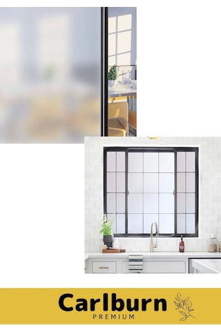 Özel Üretim İç Göstermeyen Yapışkan İz Bırakmaz Uv Engelleyici Buzlu Cam Filmi 5 Metre X 60 Cm