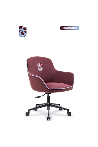 Fanchair X Trabzonspor Icon Bordo Kumaş Çalışma Koltuğu-83 Bordo - Mavi