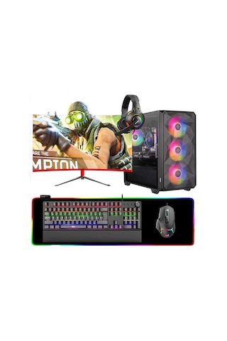 Dragos DRX6828 i5-10400F 32 GB 1 TB NVMe RTX3050 23.6" Dos Masaüstü Oyuncu Bilgisayarı