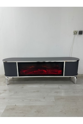 Şömineli Tv Sehpası