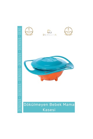 Özle Üretim Bpa İçermeyen Pratik Kolay Temizlenir Eğlenceli Asla Dökülmeyen Bebek Mama Kasesi