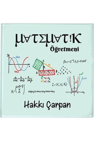 Matematik Öğretmenine Hediye - Öğretmenler Günü Isimli Set