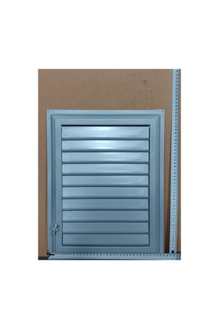 Klc Havalandırma Menfezi Banyo Wc Tuvalet Menfez Plastik Panjur Gri 35x45 Cm.