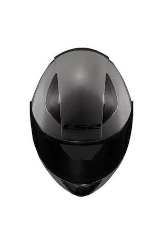 Ls2 Rapid 2 Siyah+Şeffaf Cam Kapalı Motosiklet Kaskı Nardo Gri