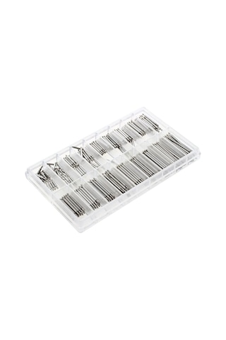 Tangshopping 360 Adet Izle Bahar Çubuğu Kayış Bağlantı Pimleri Metal Tamir Kiti Alet Kayışı Bağlantı Pimleri Kamalı Çubuk Izle Araçları