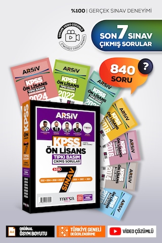 2026 Kpss Önlisans Son 7 Sınav Arşiv Serisi Tıpkı Basım Fasikül Fasikül Çıkmış Sorular 2026 Kpss Önlisans Son 7 Sınav Arşiv Serisi Tıpkı Basım Fasikül Fasikül Çıkmış Sorular