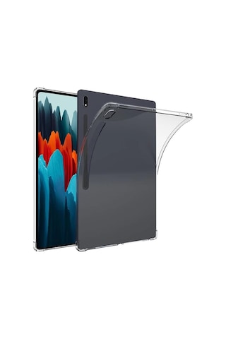 Samsung Galaxy Tab S9 Ultra Sm-x910 Uyumlu Arka Şeffaf Kılıf, Ultra İnce Silikon Ve Darbeye Dayanıklıdır