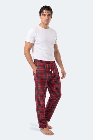 Slazenger Nıght Erkek Kırmızı Pijama