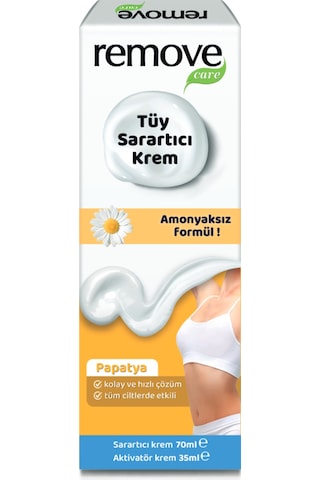 Care Tüy Sarartıcı Krem Amonyaksız 70+35 Ml