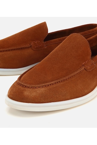 Hotiç Erkek Süet Taba Hafif Tabanlı Günlük Loafer 02ayh328500a370 02ayh328500a370