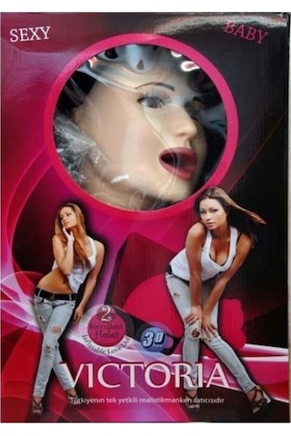 Red Fox Esmer Victoria Büyük Boy Titreşimli Sesli Realistik Kadın