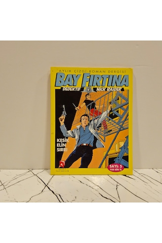 Bay Fırtına - Dedektif Nıck Raıder Sayı 5