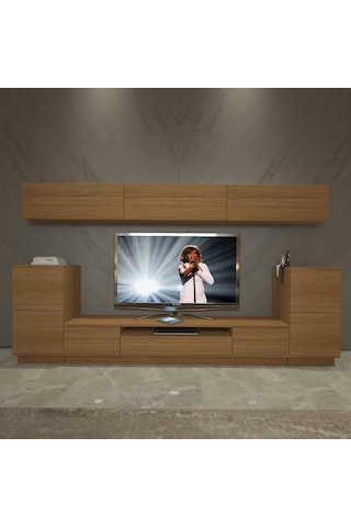Decoraktiv Trendstyle 9s Slm Tv Ünitesi Tv Sehpası Ceviz