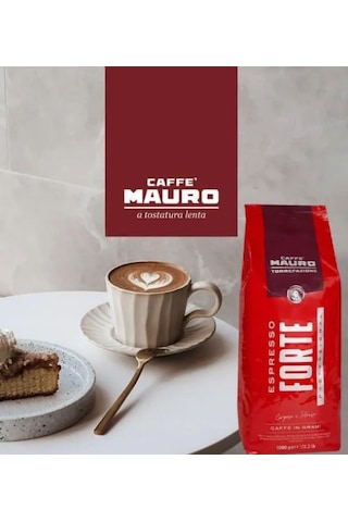 Caffe Mauro Espresso Forte Çekirdek Kahve1 Kg Çekirdek Kahve