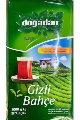 Doğadan 4 Adet Dökme Çay Gizli Bahçe 1 Kg Ve Rosie