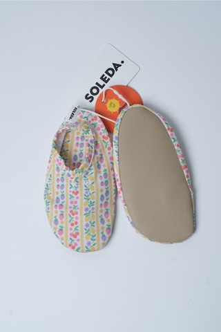 Soleda Uv Korumalı Kaydırmaz Bebek Çocuk Deniz Havuz Patiği Fruits Çok Renkli