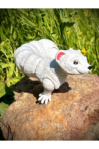 Gelincik Oyuncak 3d Hareketli Organik Vip Model - Büyük Boy