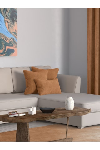 Br Perle Home Daily Series Antik Renk Kırlent Yastık Kılıfı Antik