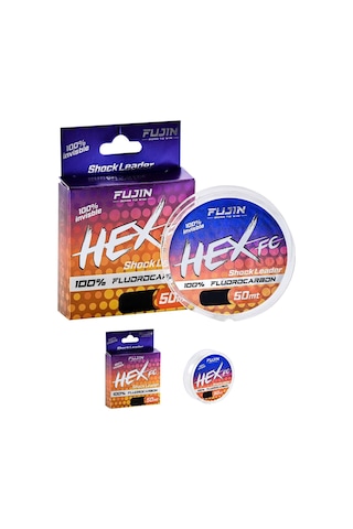Fujin Hex Fc Leader 50mt Misina 0.26 mm