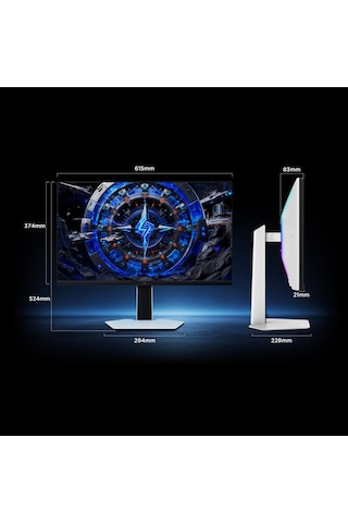 Tcl 27c2a Pro Gaming Monitörü 27" 1ms 160hz Uhd 4k Qd-mini Led Oyuncu Monitörü 2304 Bölge, Xdr