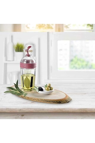 Cam Yağdanlık Fresh Ölçülü Yağ Şişesi Yağdanlık Diğer