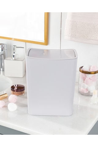 Madame Coco Olivier Switch Çöp Kovası 4lt 1kcopk14 Lt-soft Gri