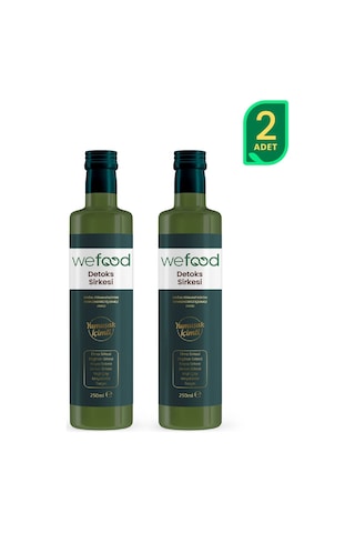 Wefood D-tox Sirkesi 2 x 250 ML