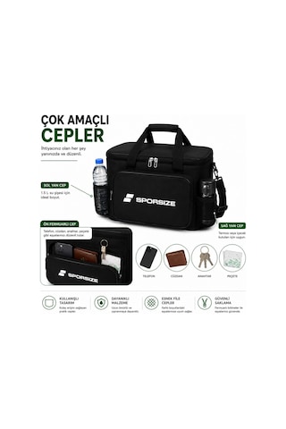 Ayrex Sporsize 40 L Termal Soğutucu Buzluk Çantası, Kamp Piknik Plaj Ve Seyahat İçin Diğer
