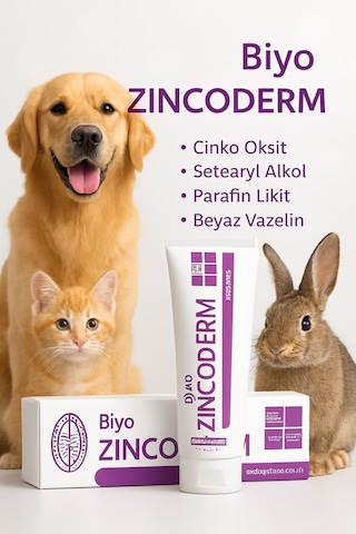 Biyo Zincoderm Deri Bakım Kremi 80 Gr