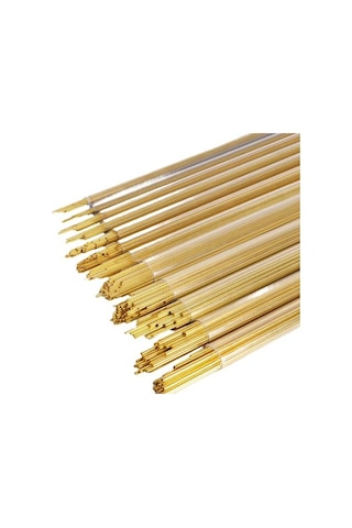 Pirinç İçi Boş Boru 0,6mm 400mm 100 Adet