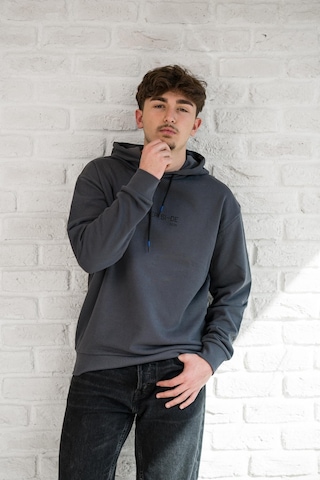 Kapüşonlu Baskılı Regular Fit 2 İplik Erkek Sweatshirt 001