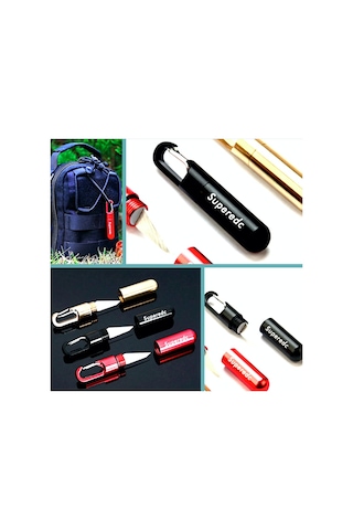 Omeniv Siyah Kapsül Kamp Çakı Kamp Bıçak Maket Kamp Bıçağı Anahtarlık Outdoor Çok Renkli
