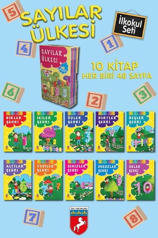 Sayılar Ülkesi Dizisi 10 Kitap Takım