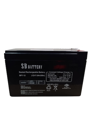 12v 7ah Akü Ups Aküsü Sp7-12
