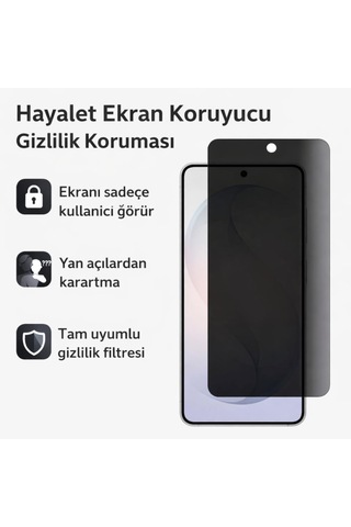 Samsung Galaxy Uyumlu S26 Hayalet Ekran Koruyucu 9h Nano Sm-s942