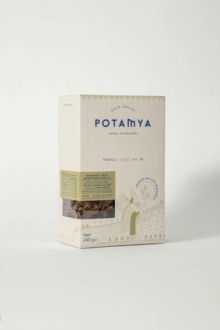Potamya Organik Glutensiz Yeşil Mercimekli Fusilli 240 G İz Miktarda Gluten