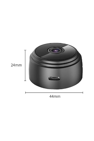 Maiyame Ev Güvenliği Ip Kameralı Mini Wifi: 1080p Hd, Gece Görüşü, Hareket Algılama, Uzak Kumanda, İç Mekan Kullanıma Uygun
